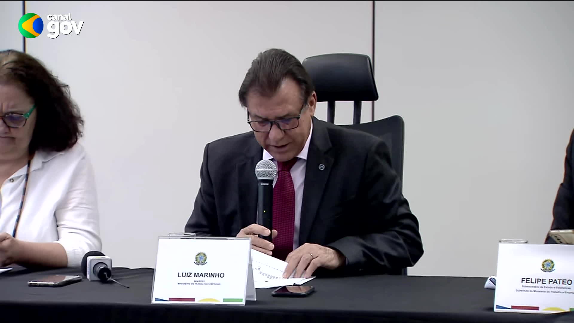 Bras Lia Df Ministro Do Trabalho Luiz Marinho Divulga