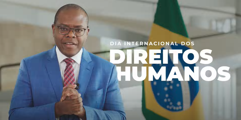 Em rede nacional Ministro dos Dieitos Humanos chama atenção para os 75