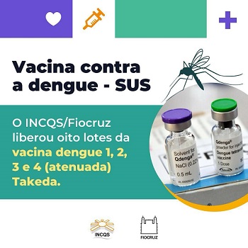 Fiocruz Libera A Vacina Contra A Dengue Para O Sus Ap S Controle De