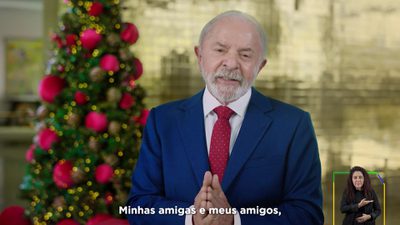 24.12.2025 (Brasília - DF) Presidente Lula faz pronunciamento de natal em cadeia nacional de rádio e tv.