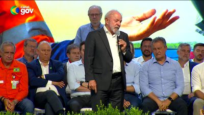 20.01.2026 (Rio Grande - RS) Presidente Lula participa da cerimônia de assinatura do contrato da Petrobras para a construção de navios gaseiros. 07