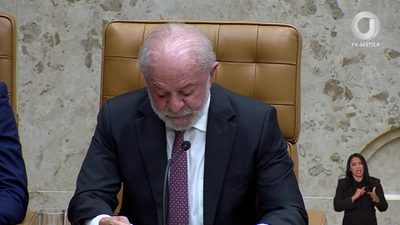 02.02.2026 (Brasília - DF) Presidente Lula participa da sessão solene de abertura do Ano Judiciário de 2026. Imagens TV JUSTIÇA