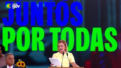 04.02.2026 (Brasília - DF) Presidente Lula participa do lançamento do Pacto Brasil de Enfrentamento ao Feminicídio. 02