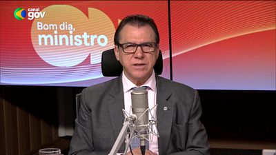 25.09.2025 (Brasília - DF) Programa bom dia, ministro recebe Luiz Marinho, Ministro do Trabalho e Emprego