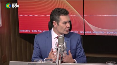 21.10.2025 (Brasília - DF) Programa bom dia, ministro recebe Jader Filho, Ministro das Cidades