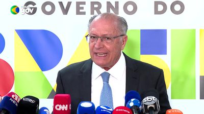 09.01.2026 (Brasília - DF) Vice-presidente da República, Geraldo Alckmin, fala sobre o acordo de livre comércio entre o Mercosul e a União Europeia