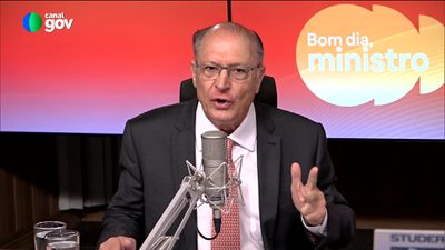 15.01.2026 (Brasília - DF) Programa "Bom Dia, Ministro", recebe Geraldo Alckmin, vice-presidente e ministro do Desenvolvimento, Indústria, Comércio e Serviços