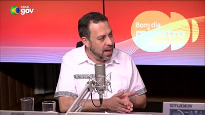 21.01,2026 (Brasília - DF) Programa Bom dia, ministro recebe Guilherme Boulos da Secretaria-Geral da Presidência da República