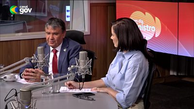 29.01.2026 (Brasília - DF) Programa Bom dia, ministro recebe Wellington Dias, ministro do Desenvolvimento e Assistência Social, Família e Combate à Fome