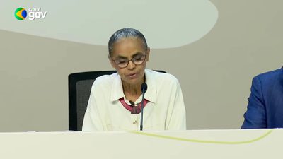 06.11.2025 (Belém - DF) Ministros Marina Silva e Fernando Haddad participam de entrevista coletiva com jornalistas na COP30. 01