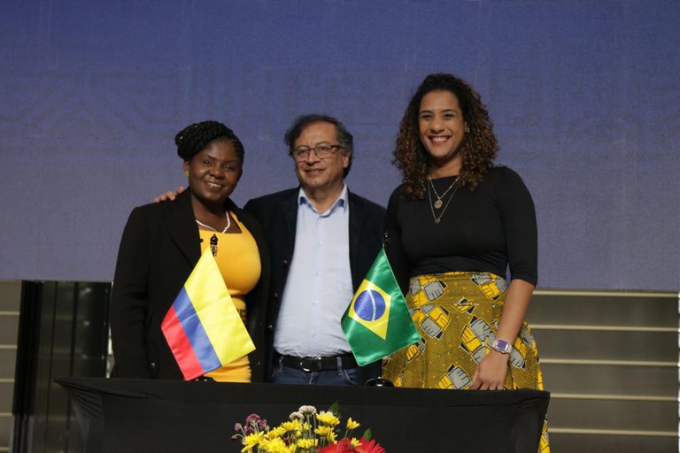 Anielle Franco e Francia Márquez assinam memorando de entendimento histórico para promoção da igualdade racial entre Brasil e Colômbia
