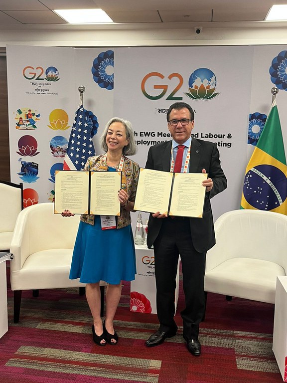Brasil e Estados Unidos assinam memorando de cooperação em matéria trabalhista