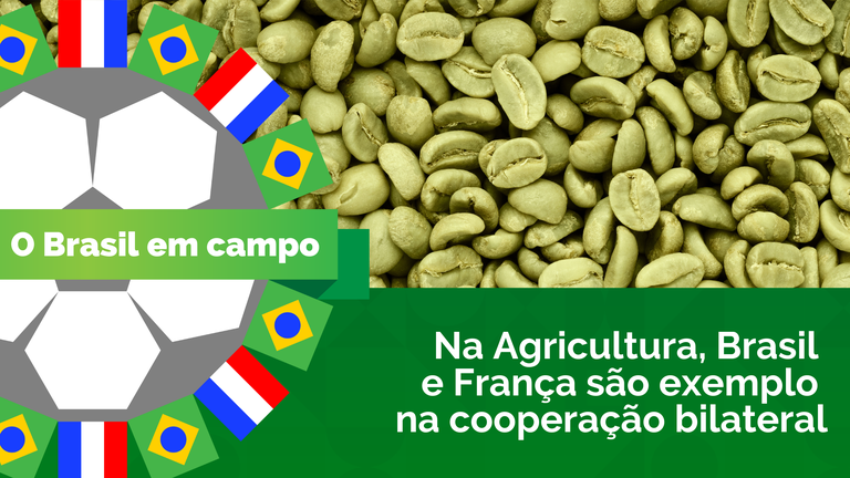 Brasil e França em campo no futebol e no agronegócio