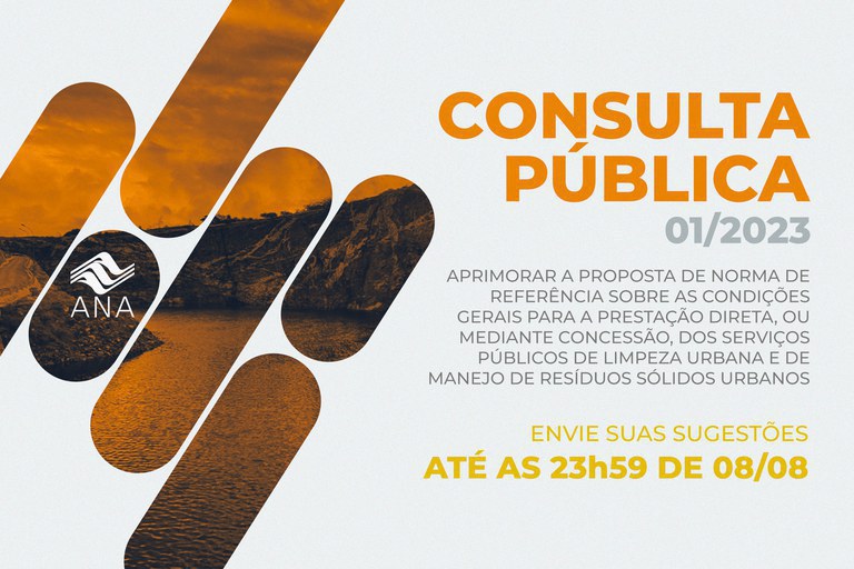 Consulta pública sobre norma de referência para serviços públicos de limpeza urbana recebe sugestões da sociedade até 8 de agosto