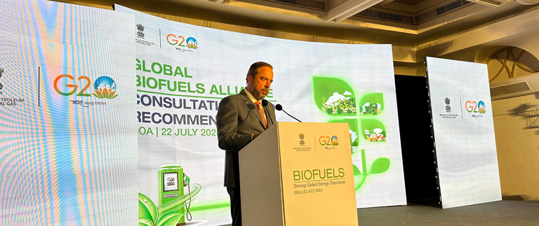 Lançamento da Aliança Global para os Biocombustíveis destaca papel do Brasil na descarbonização