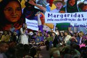 Abertura da 7° Marcha das Margaridas teve participação de ministros