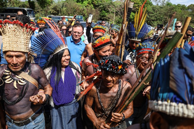 Ministério dos Povos Indígenas visita território indígena em Humaitá