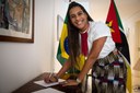 Anielle Franco assina, em Moçambique, acordos de cooperação de combate à discriminação e promoção da igualdade racial