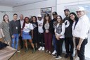 Ministra recebe integrantes do movimento Construção Nacional do Hip Hop