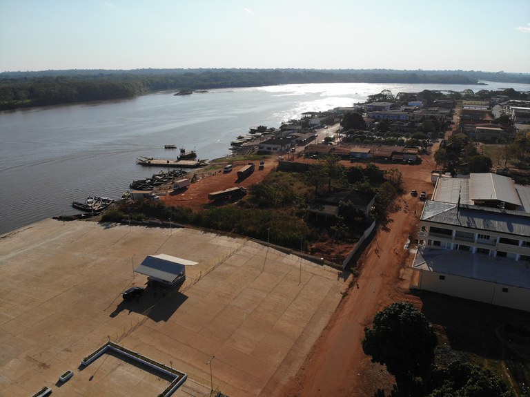 Reforçando a importância das hidrovias, ministro Márcio França inaugura Instalação Portuária no Rio Mamoré (RO)