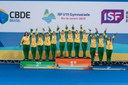 Seleção Brasileira de ginástica rítmica conquista ouro no Geral da Gymnasíade