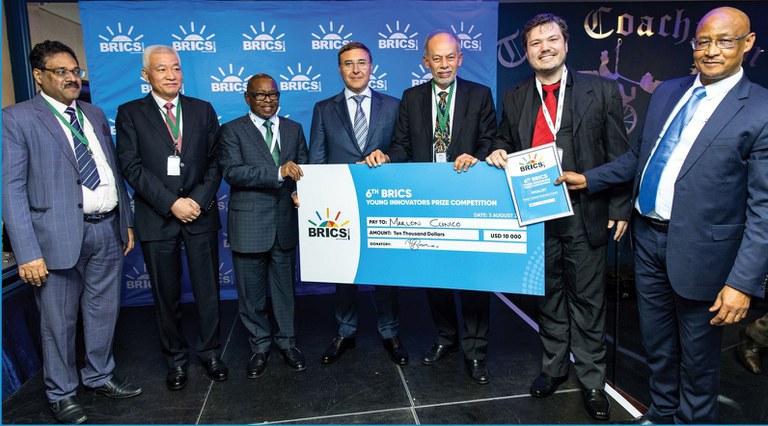 Tecnologia brasileira ganha 3º lugar no Prêmio Jovem Inovador dos BRICS
