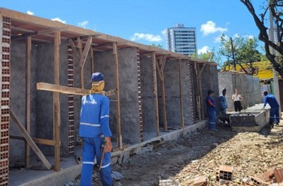 Codevasf investe R$ 2,3 milhões no novo pátio da Feira de Casa Amarela, no Recife