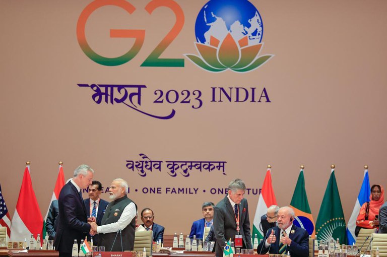 Cúpula do G20 - Comunicado Conjunto Brasil, Índia, África do Sul e Estados Unidos