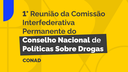 Conad realiza 1ª Reunião da Comissão Interfederativa de Políticas sobre Drogas