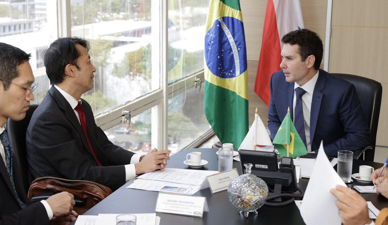 Cooperação Brasil-Japão: embaixador visita Ministério das Cidades
