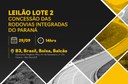 Lote 2 de Rodovias do Paraná vai a leilão nesta sexta-feira (29/9)