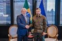 Promoção da paz é pauta de encontro entre Lula e Zelensky, em Nova York