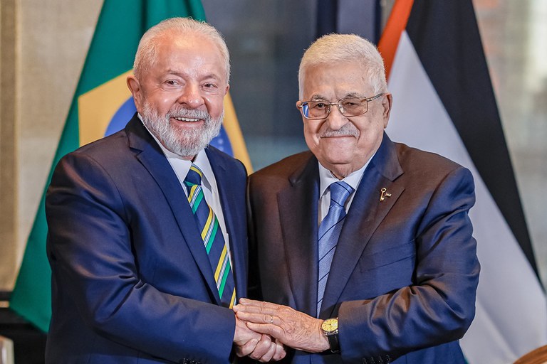 Chefes de Estado brasileiro e palestino promovem reunião bilateral nos EUA