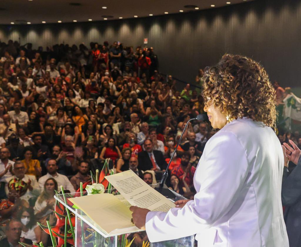 Ministra Margareth Menezes Lan Ar Comit S De Cultura Em Belo Horizonte Ag Ncia Gov