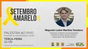 MJSP realiza palestra e debate ao vivo sobre Setembro Amarelo para profissionais de Segurança Pública