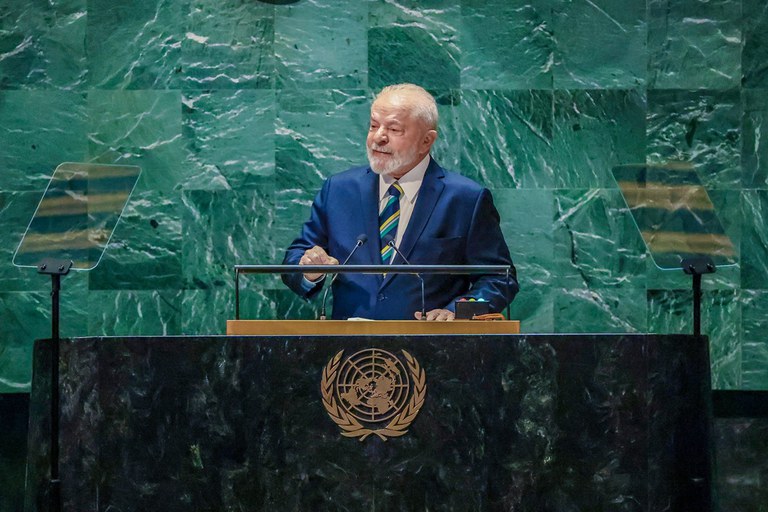 Presidente pede união global contra desigualdade, fome e mudanças climáticas na Assembleia Geral da ONU