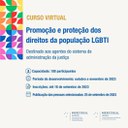 Última semana para inscrições no curso “Promoção e Proteção dos Direitos da População LGBTI"