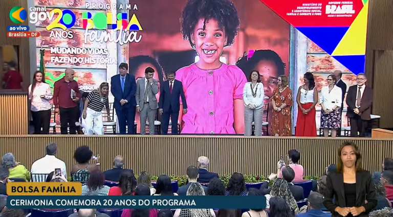AO VIVO: Lula participa da celebração dos 20 anos de criação do Bolsa Família