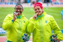 Atletismo garante quatro medalhas para o Brasil e  tem dobradinha no lançamento de disco