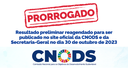 CNODS prorroga prazo para seleção de editais