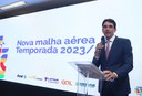 Governo e empresas aéreas apresentam malha de voos para alta temporada