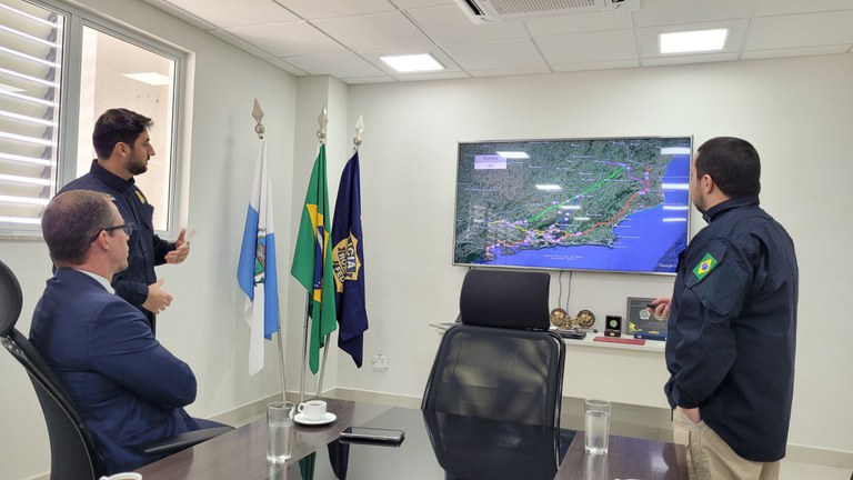 PRF realiza reunião com o Ministério da Justiça e Segurança Pública no RJ