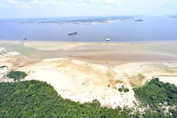 Rios da Bacia do Amazonas registram novas mínimas históricas nesta terça-feira (24)