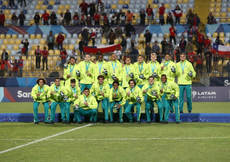 Chile 1 x 1 Brasil  Jogos Pan-Americanos - Futebol masculino