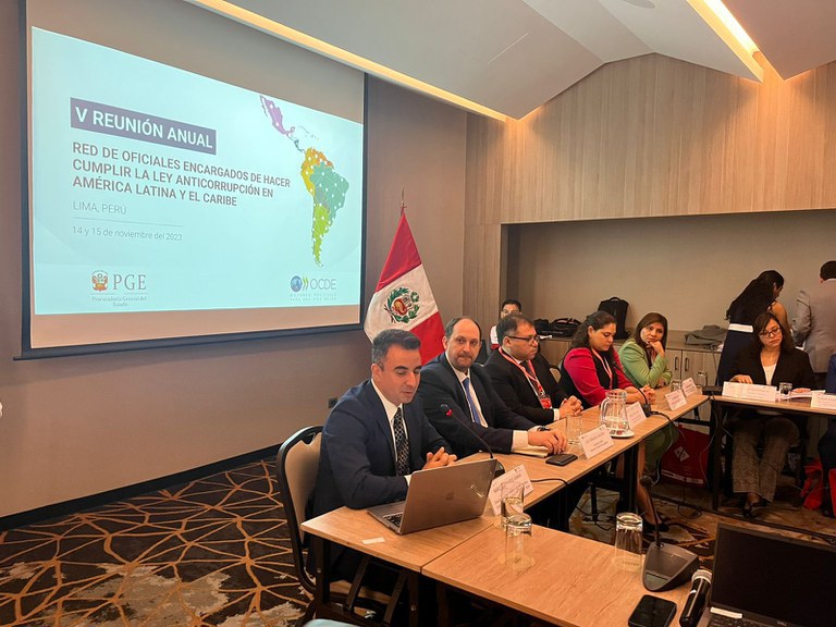 CGU participa de reunião da Rede de Agentes de Combate ao Suborno Transnacional da América Latina e Caribe
