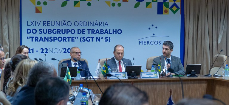 Começa a 64ª Reunião Ordinária do Subgrupo de Transportes do Mercosul