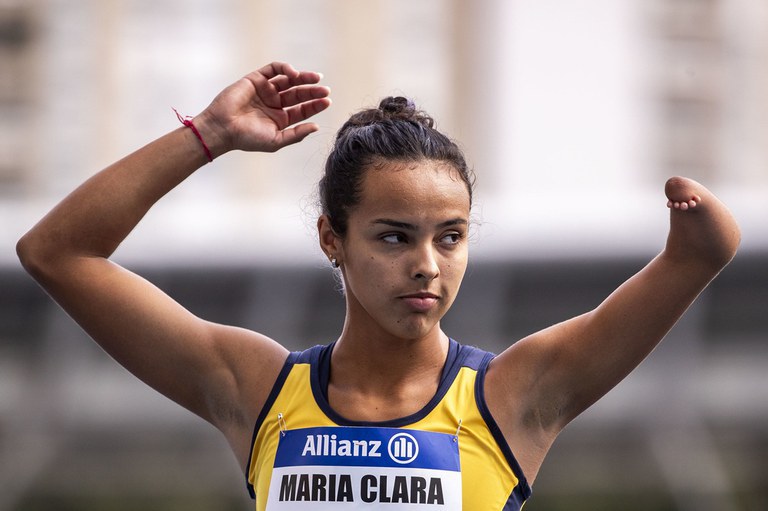 Do Bolsa Família ao Parapan, Maria Clara alimenta o sonho das Paralimpíadas de 2024