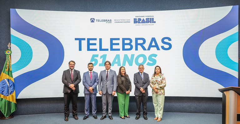 Ministério das Comunicações celebra 51 anos da Telebras