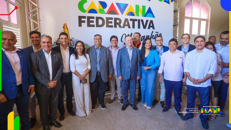MJSP entrega mais de R$ 12 milhões em bens e serviços ao Maranhão durante Caravana Federativa