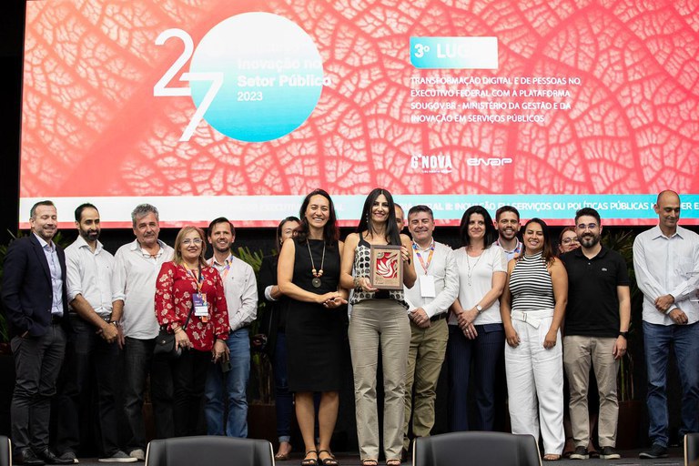 Plataforma SOUGOV.BR conquista dois prêmios no 27º Concurso de Inovação no Setor Público